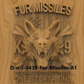 3d Stl Models, CNC Model  K9, Law Enforcement, Police, D-n-J-0438-Fur-Missiles-A1