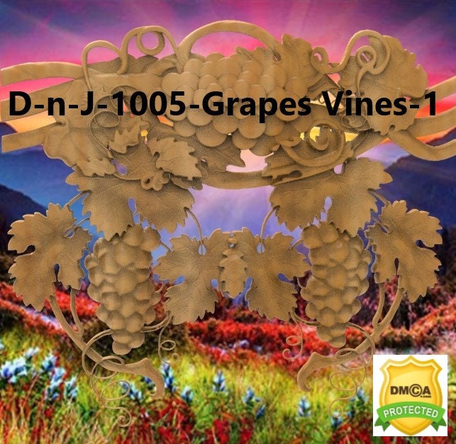 GRAPE VINES - Fruit Stl File