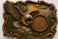 Eagle Clock 3D STL File – CNC & 3D Print Ready
