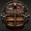 LongHorn Bull Charcuterie Board 3D STL File – CNC Ready