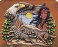 Native American Design 3D STL File – CNC Carving | Doug-n-Jaci Creations
