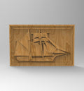 Sail Boat – 3D STL CNC Digital File
