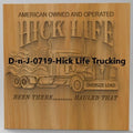 Hick Life Trucking – 3D STL CNC Digital File