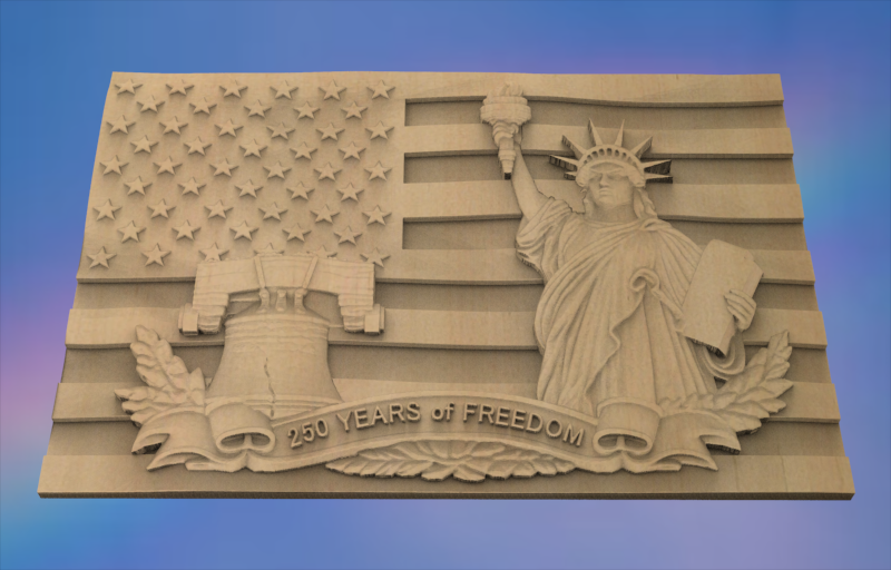 Custom Freedom 250 Anniversary Flag- 3 Files
