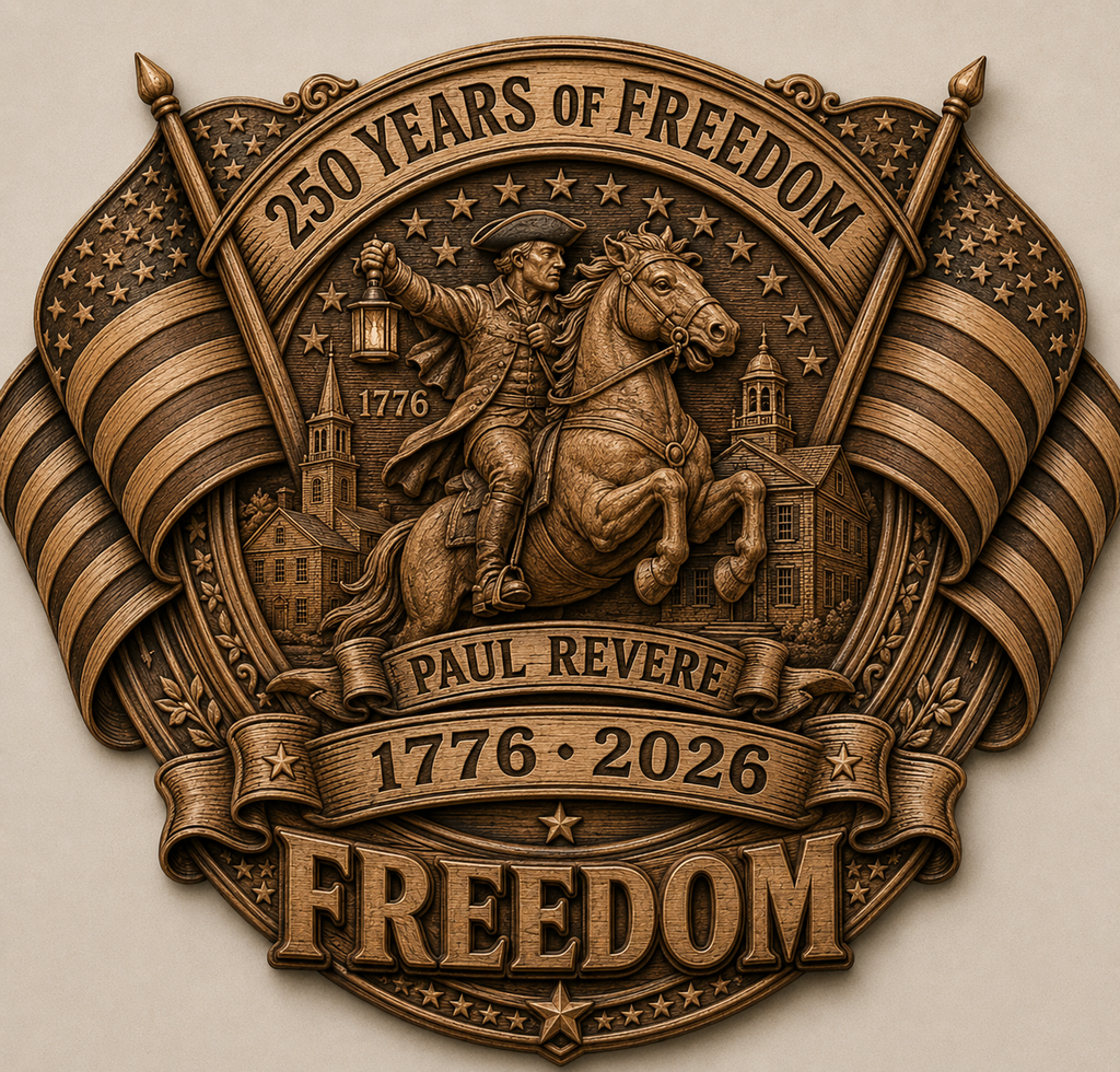 Custom 250 Anniversary-Paul Revere's Ride - 3 Stl Files