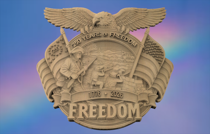 Custom 250 Anniversary-Paul Revere's Ride - 3 Stl Files
