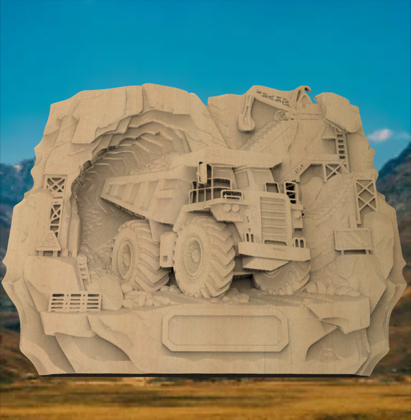 Custom 3d-Stl-Construction Site-001A
