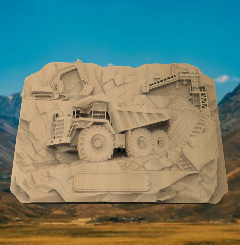 Custom 3d-Stl-Construction Site-002A