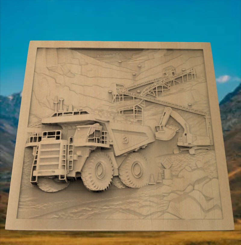 Custom 3d-Stl-Construction Site-003A