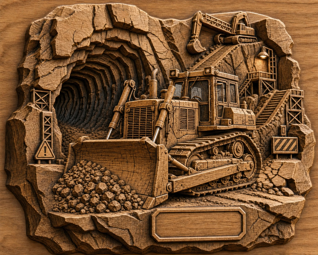 Custom 3d-Stl-Construction Site-004A