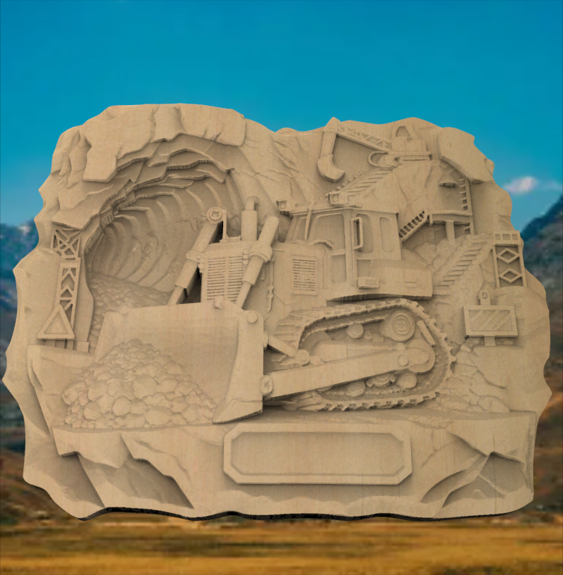 Custom 3d-Stl-Construction Site-004A