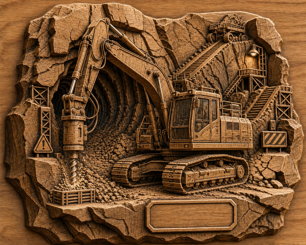 Custom 3d-Stl-Construction Site-005A
