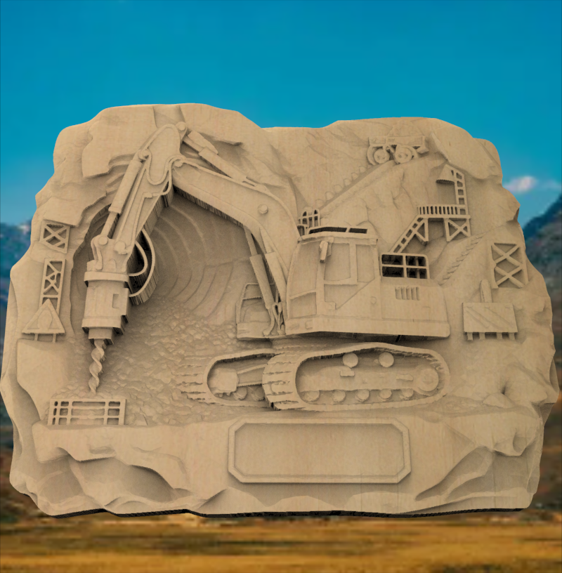 Custom 3d-Stl-Construction Site-005A