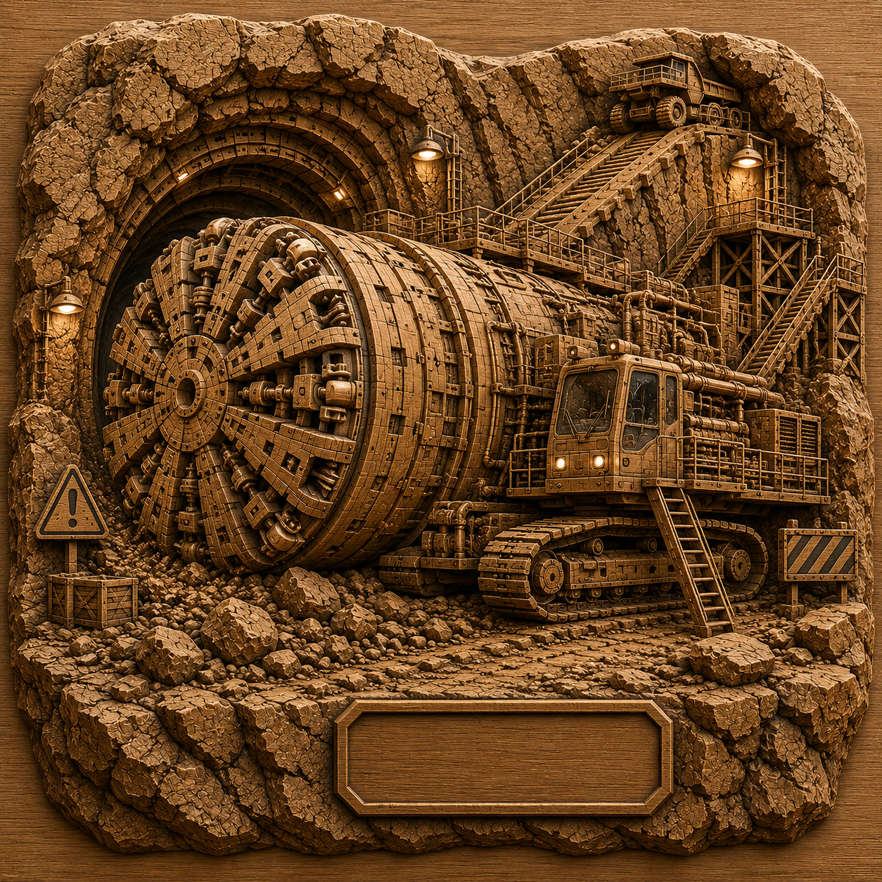 Custom 3d-Stl-Construction Site-006A