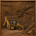 Custom 3d-Stl-Construction Site-007A