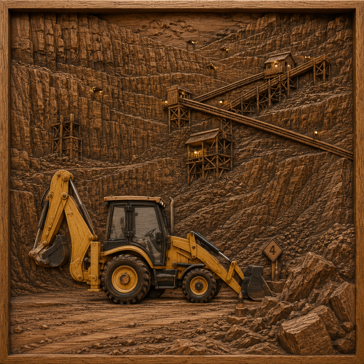 Custom 3d-Stl-Construction Site-007A