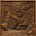 Custom 3d-Stl-Construction Site-008A