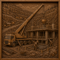 Custom 3d-Stl-Construction Site-009A