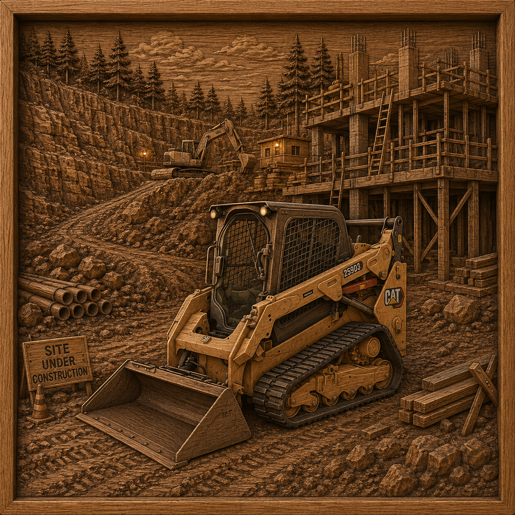 Custom 3d-Stl-Construction Site-010A