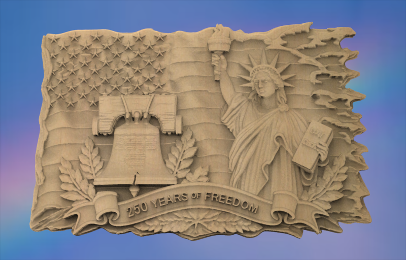 Custom 250th Anniversary Flag-B-001