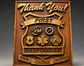 First Responders Tribute – 3D STL CNC Digital File