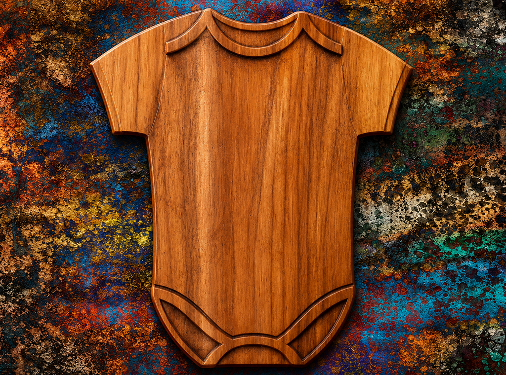 Baby Onesie – 2D SVG & STL CNC Digital File