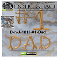 Fathers Day - # 1 Dad - 2 Stl