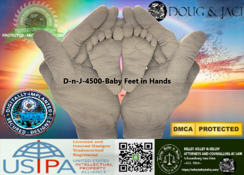 Baby Designs - D-n-J-4500-Baby Feet in Hands