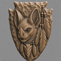 Native Bat Arrowhead 3D STL File – CNC Carving | Doug-n-Jaci Creations
