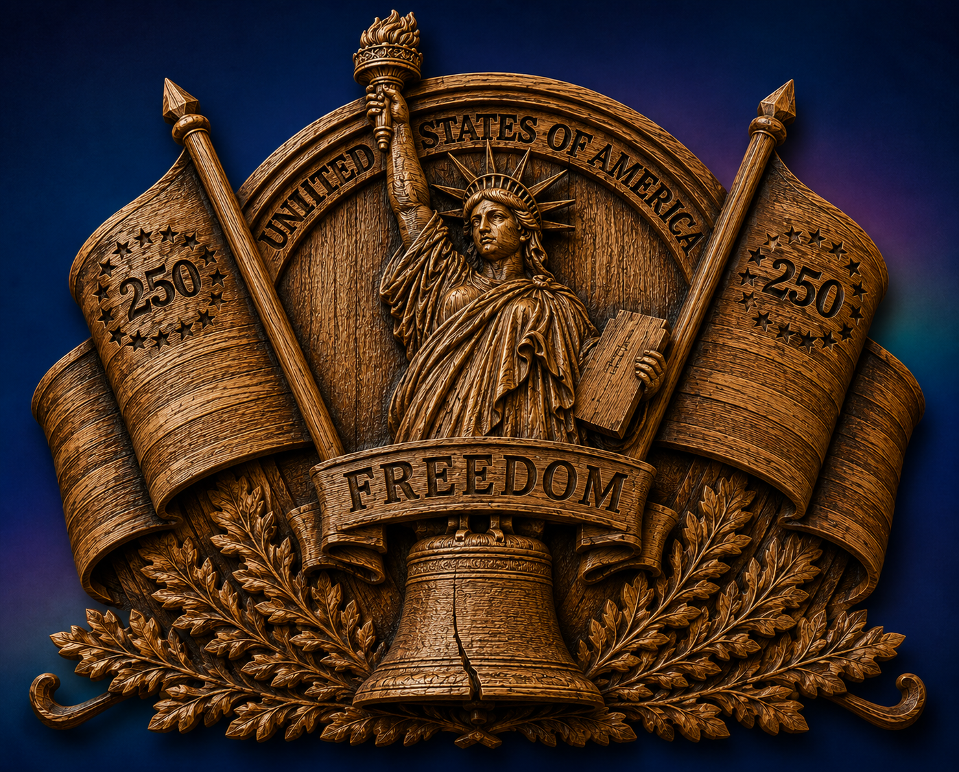 Custom 250th Anniversary Design - 2 Stls