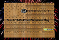 3d, Stl, 2d-DXF-SVG-Veterans, Military, Patriotic, D-n-J-1665-Proud Veterans Flag.stl