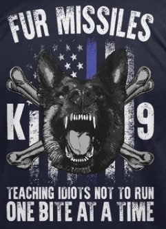 3d Stl Models, CNC Model  K9, Law Enforcement, Police, D-n-J-0438-Fur-Missiles-A1
