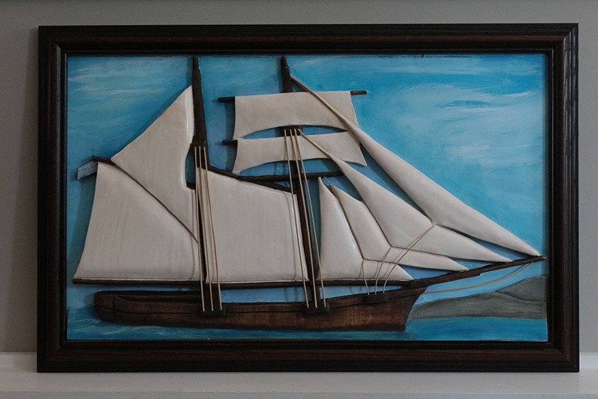 Sail Boat – 3D STL CNC Digital File