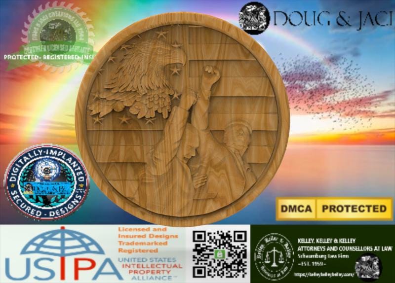 Custom Design-3d, Stl, Trump, Trump Coin,