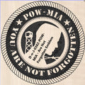 POW-MIA You Are Not Forgotten Emblem – 2D DXF CNC File