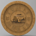 Hot Rod Clock – 3D STL CNC Digital File