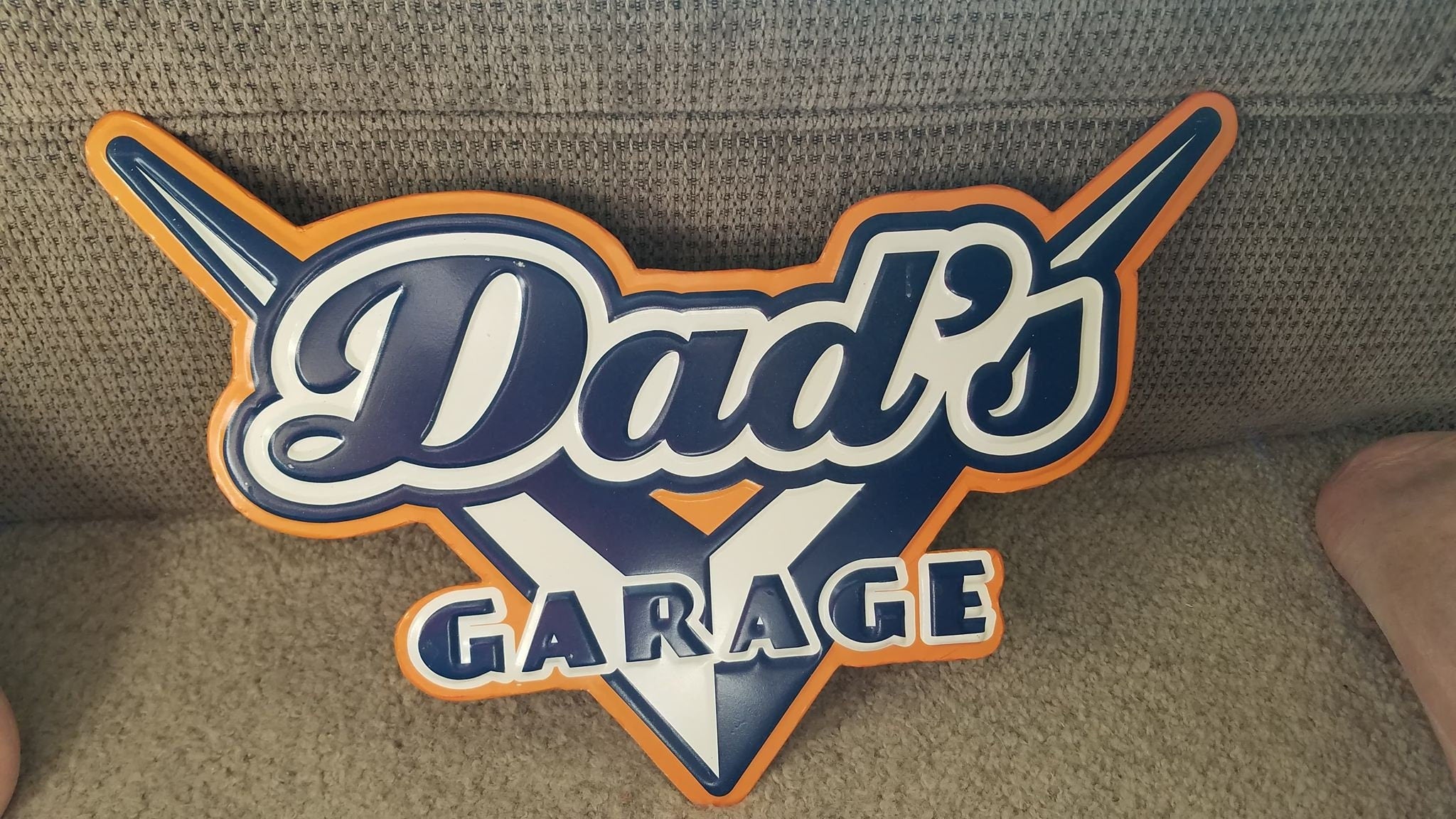 Dad's Garage Sign – 2D SVG DXF CNC Digital File